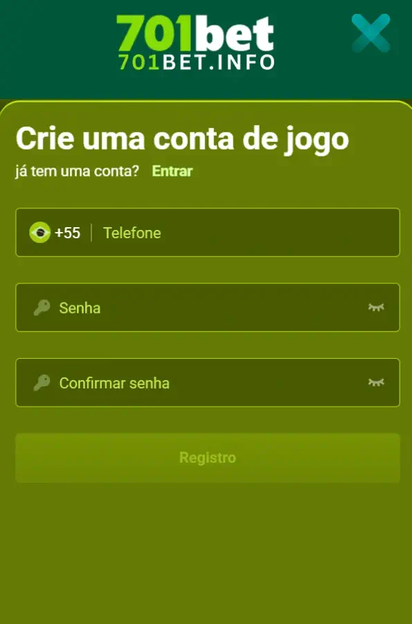 701BET register