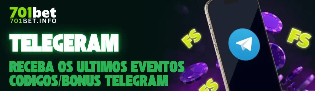 Promoções Exclusivas no Telegram banner